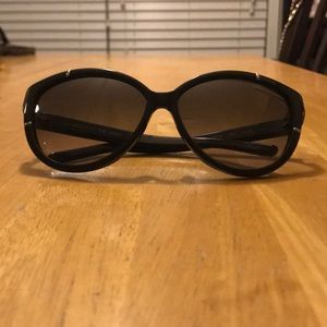 Chloe Black with Silver Hardware Sunglasses